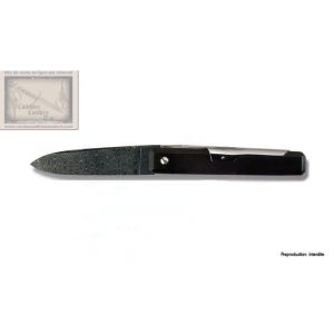 facette Mongin,manche 12 cm en corne de buffle,lame Damas