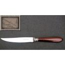couteau,manche baguette, en bois d'amourette,