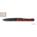 facette Mongin,manche 10 cm en bois d amourette,lame Damas