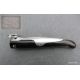 Yatagan Mongin,manche 10 cm en corne de buffle,lame Damas