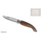 couteau le perigord,n3 a virole,manche en noyer,lame 12c27