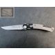 Couteau Claude Dozorme,Thiers tire-bouchon,manche gris et noir