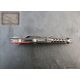 Couteau Claude Dozorme,Thiers tire-bouchon, manche noir et rouge