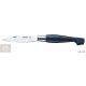 couteau nontron,a virole tournante n25,sabot ebene,lame carbone