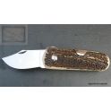 Couteau Mongin Bosco 12.5 cm en Bois de Cerf