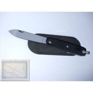 Canif Mongin 10cm 2 pi&eacute;ces en Corne de Buffle 