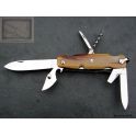 Canif Mongin 10cm 6 piéces en corne blonde 