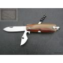 Couteau Mongin,canif Mongin, 3 piéces, manche en corne blonde de 8 cm