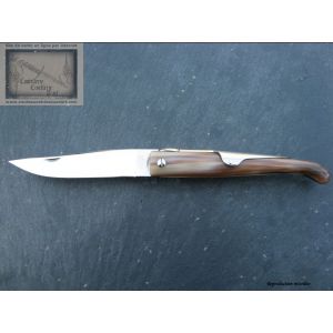 Couteau Mongin,Bieslois Mongin 12 cm Corne Blonde