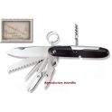 Navette Mongin 6 piéces 13 cm en Corne de Buffle