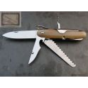 Navette Mongin 4 piéces 13 cm en Corne Blonde