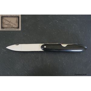 Navette Mongin 10 cm en bois de palissandre SANS ANNEAU 