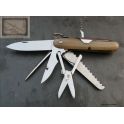 Navette Mongin 6 piéces 13 cm en Corne Blonde