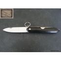 Navette Mongin 10 cm en Palissandre avec Anneau