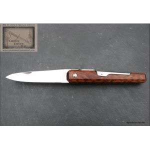 Facette Mongin,manche 10 cm en bois d'amourette,sans anneau