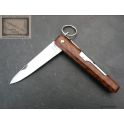 facette Mongin manche 12 cm en bois amourette avec anneau