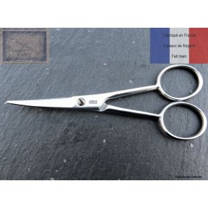 Ciseaux de Nogent courbe &agrave; moustache 11cm