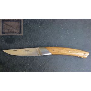 Couteau Chambriard Compact - lame acier inoxydable - bois de chêne