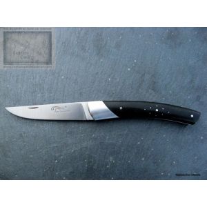 Couteau Chambriard compact en ébène piquetè