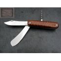Casse croute D.Margaux, 3 pieces, manche 10cm en amourette