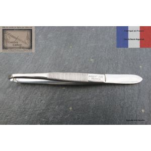 Pince &agrave; &eacute;piler de Nogent en inox 9cm mors crabes