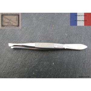 Pince &agrave; &eacute;piler de Nogent en inox 8cm mors biais