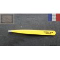 Pince à epiler professionnelle de Nogent jaune