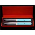 Couteaux Perceval 9.47 bleu 