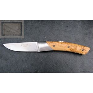couteau Chambriard le trappeur en bouleau de norvege lame inox