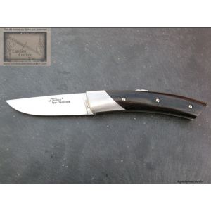 Couteau Chambriard le Trappeur en ebene lame carbone XC75