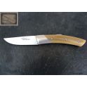 Couteau Chambriard le Trappeur en corne lame carbone XC75