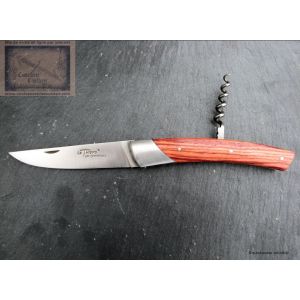 Couteau Chambriard le Thiers grand cru bois rose lame carbone XC75