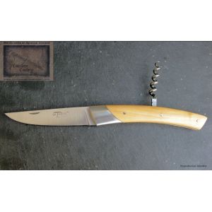 Couteau Chambriard le Thiers grand cru en buis lame inox