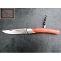 Couteau Chambriard le Thiers grand cru en bois  de rose lame inox 