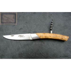 Couteau Chambriard le Thiers grand cru bouleau lame carbone XC75