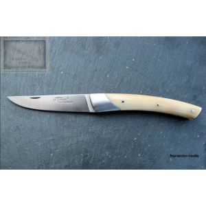 Couteau Chambriard,le Thiers compagnon,pointe corne,lame carbone XC75