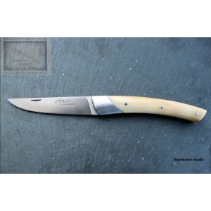 Couteau Chambriard compagnon en corne lame inox 
