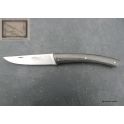 Couteau Chambriard, le Thiers compagnon,manche carbone sans mitre,lame carbone XC75