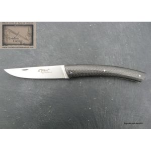 Couteau Chambriard, le Thiers compagnon,manche carbone sans mitre,lame carbone XC75