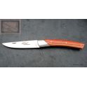 Couteau Chambriard le Compagnon - lame acier inoxydable - bois de Rose
