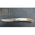 Couteau Chambriard compagnon en bois de cerf