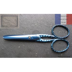 ciseau bleu bouts ronds pour enfants