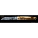 Couteau Perceval L08 damas en pistachier