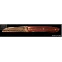 Couteau Perceval L09 damas en loupe  bois de fer