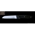 Couteau Perceval L08 en ébène du Gabon