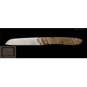 Couteau Perceval L08 en corne blonde de bélier