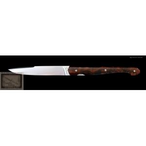 Couteau Perceval Le Grand en loupe de bois de fer