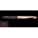 Couteau Perceval Le Grand damas en pointe de corne