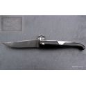 Yatagan Mongin,manche 12 cm en corne de buffle,lame Damas