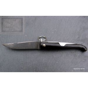 Yatagan Mongin,manche 12 cm en corne de buffle,lame Damas